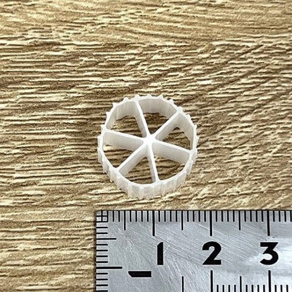 画像2: 【水族先生に最適】流動ろ過（MBBR）用プラスティック製濾材　１リットル (2)