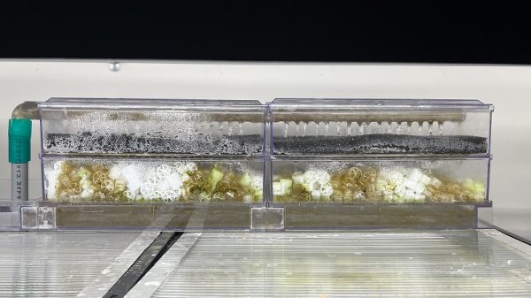 画像3: 【水族先生に最適】流動ろ過（MBBR）用プラスティック製濾材　１リットル (3)