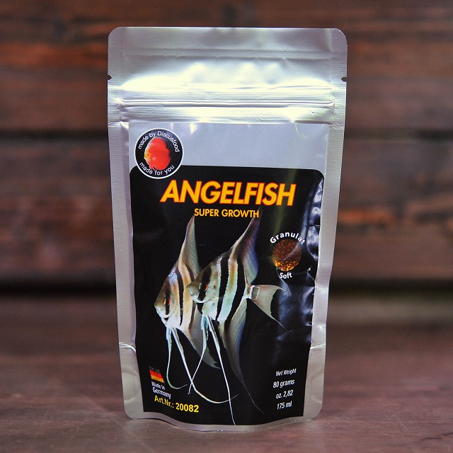 ANGELFISH エンゼルフィッシュ・スーパーグロウス【半生タイプ】 ８０ｇ｜エサ-シクリッド・プレコ・その他観賞魚専用餌｜ディスカス の販売・飼育用品ショップ【チャオチャオ】